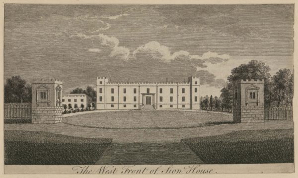 The West Front of Sion House