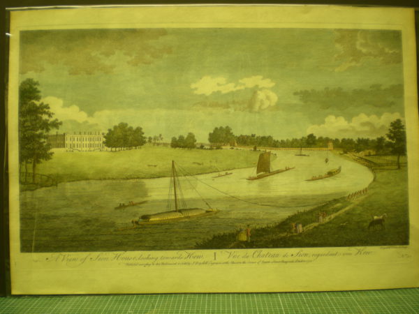 A View of Sion House looking toward Kew