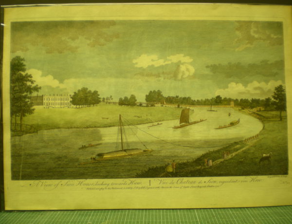 A View of Sion House looking toward Kew