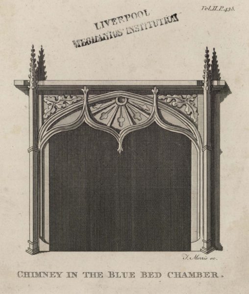 Chimney in the Blue Bed Chamber