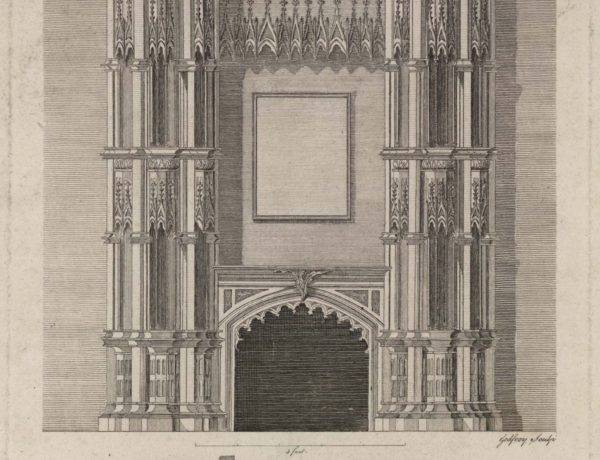 Chimney Piece of The Holbein Chamber