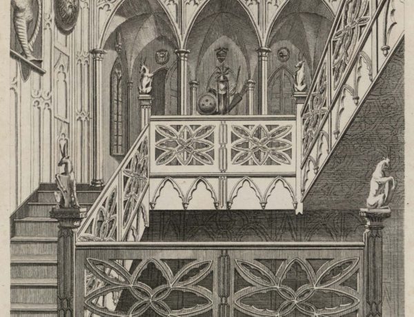 Staircase at Strawberry Hill