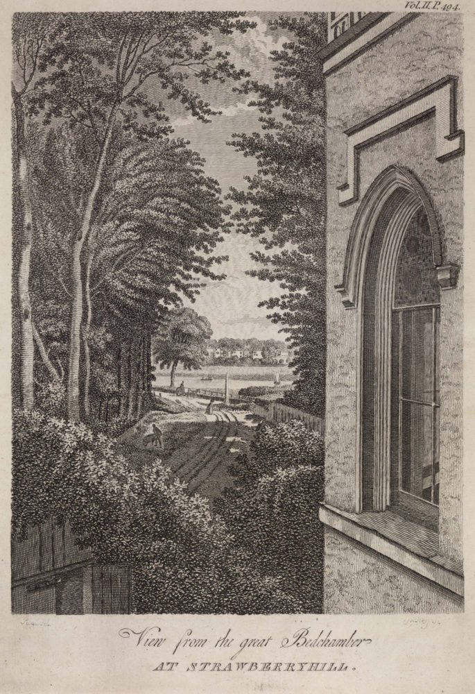 View from the Great Bedchamber at Strawberry Hill