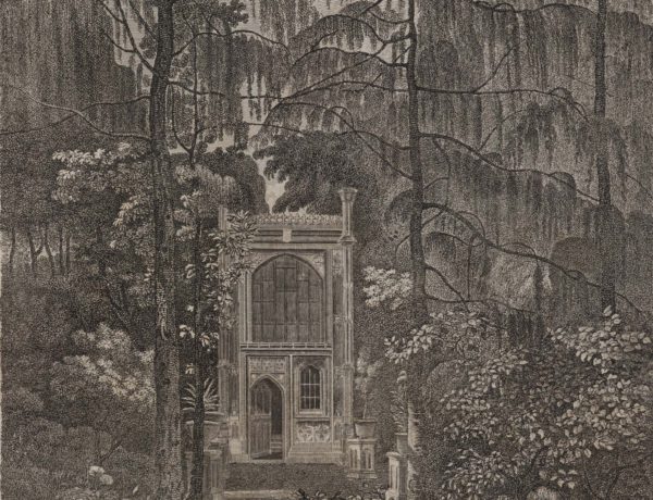 View of the Chapel in the Garden at Strawberry Hill