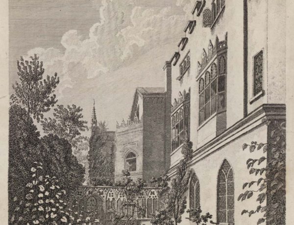 View of the Prior’s Garden at Strawberry Hill