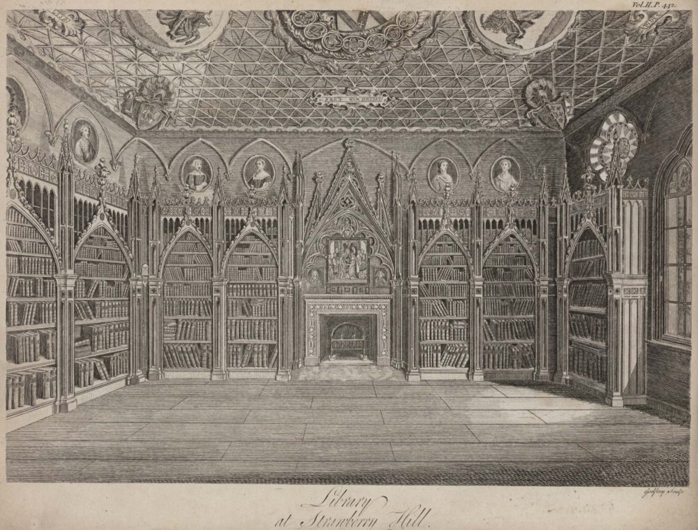 Library at Strawberry Hill