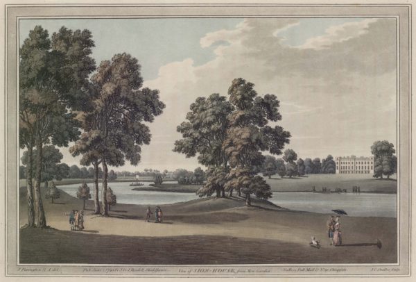 A View of Sion House from Kew Gardens