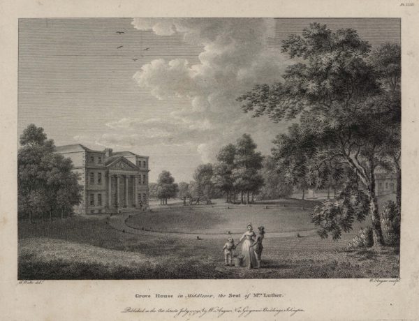 Grove House in Middlesex, the Seat of Mr Luther