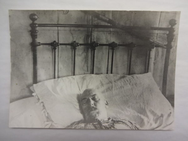 Sir Richard Burton’s death bed