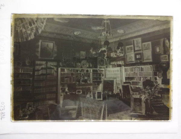 A corner of the Burton’s drawing room
