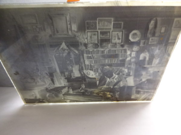 Lady Burton in the drawing room Trieste