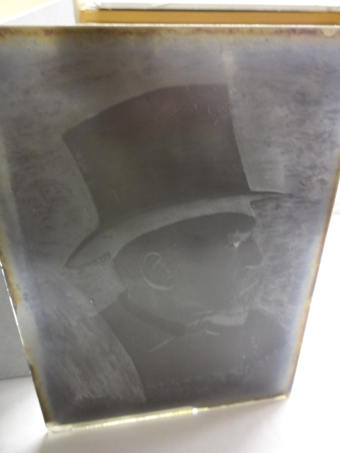 Sir Richard Burton wearing his top hat