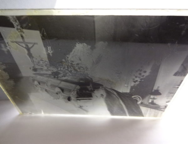 Sir Richard Burton’s coffin with Isabel praying
