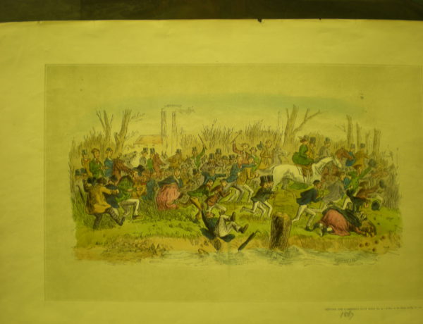 A Run on the Banks during the race