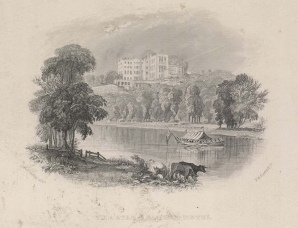 The Star and Garter Hotel from the River