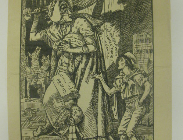 Signs of the Times, No 1 “Mrs Grundy Frightened at her Own Shadow”