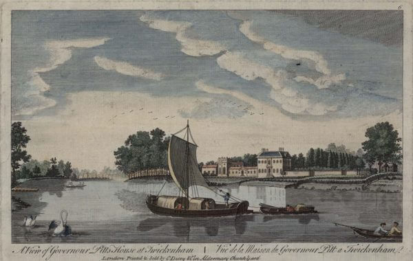 A View of Governour Pitts House at Twickenham