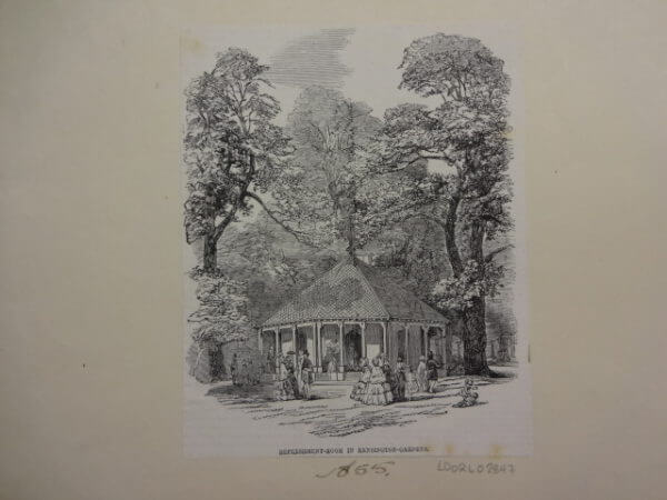 Refreshment-Room in Kensington-Gardens