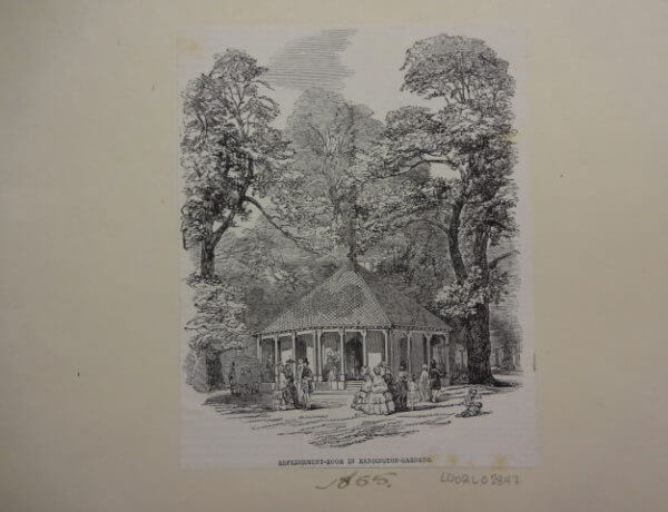 Refreshment-Room in Kensington-Gardens