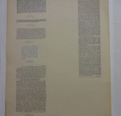 Curious Extracts relating to The Old Court Suburb