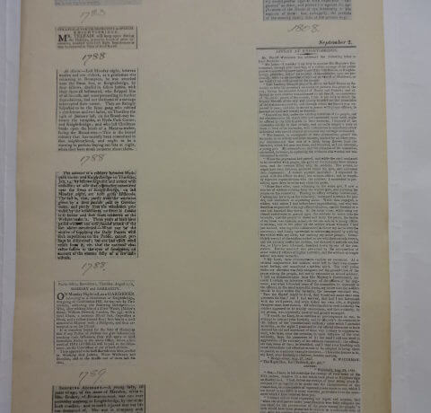Curious Extracts relating to The Old Court Suburb