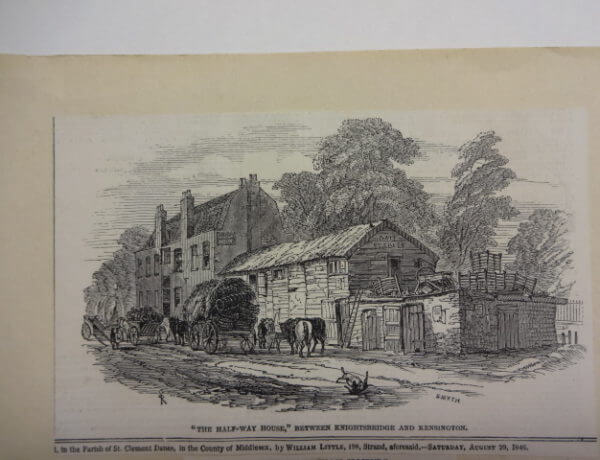 The Half-way House, between Knightsbridge and Kensington