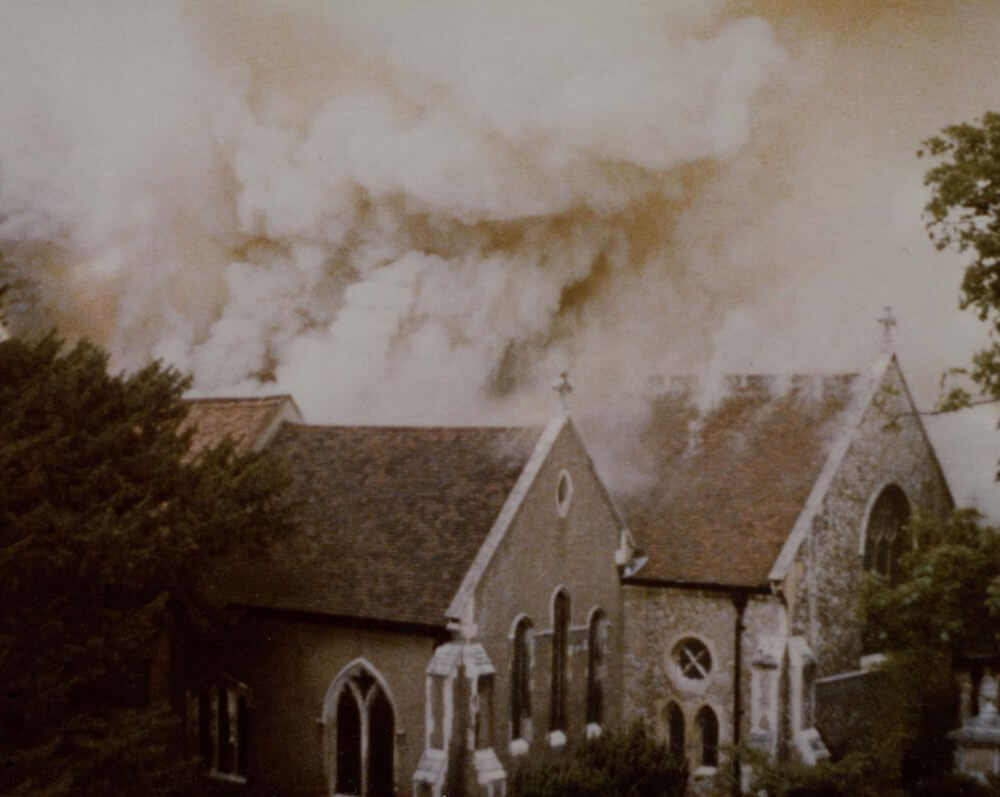 Fire at St Mary’s Church