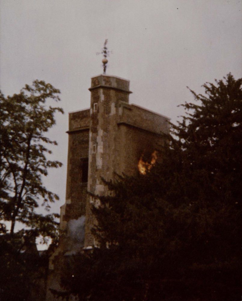 Fire at St Mary’s Church