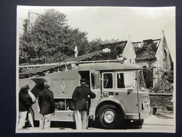 Fire at St Mary’s Church