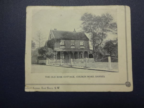 The Old Rose Cottage, Church Road, Barnes