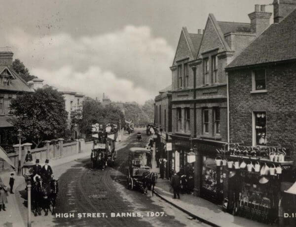 High Street, Barnes, 1907