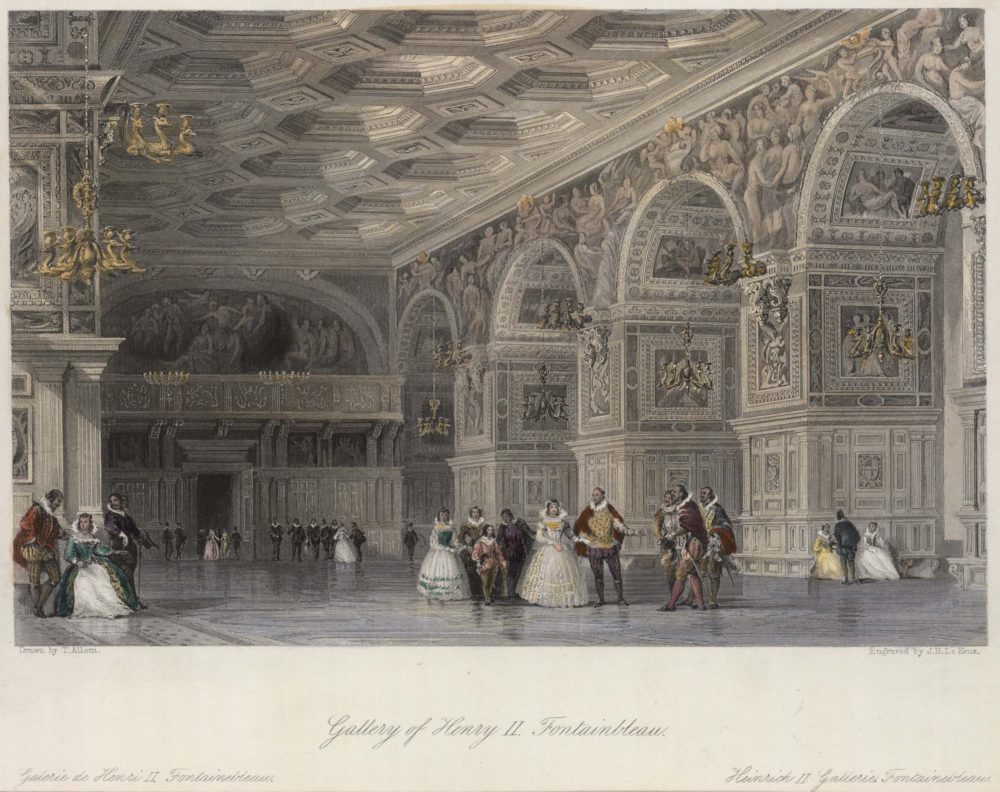 Gallery of Henry II Fontainbleau