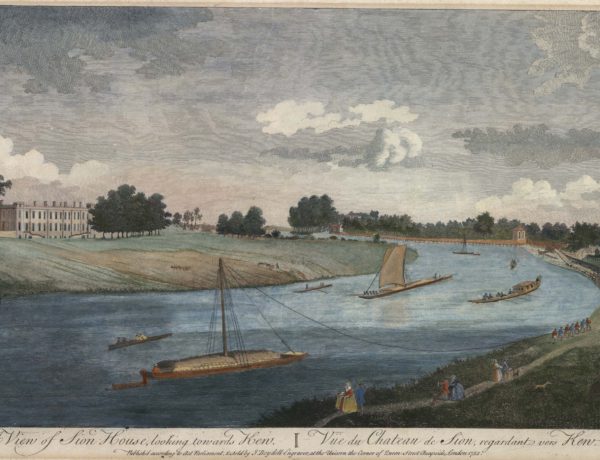 A View of Sion House looking towards Kew