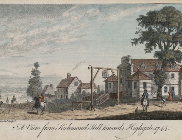 A View from Richmond Hill towards Highgate