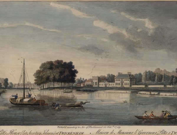 Governor Pitt’s House (late secretary Johnson’s) at Twickenham