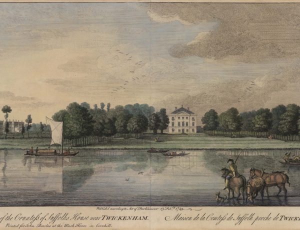 A View of the Countess of Suffolk’s House near Twickenham