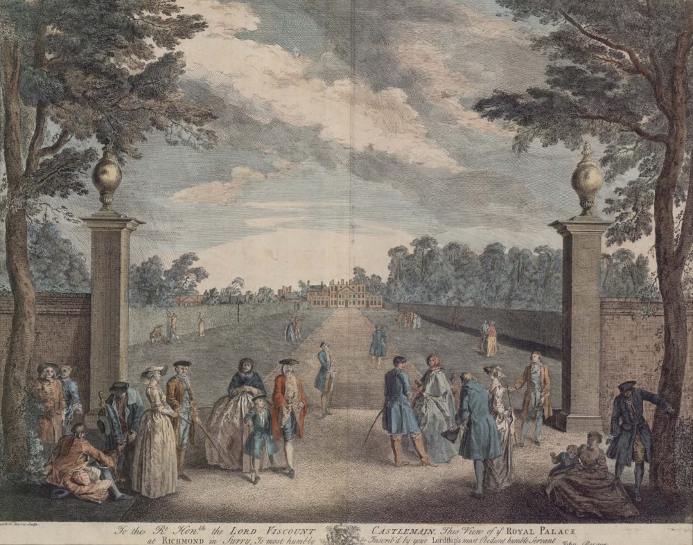 This View of ye Royal Palace at Richmond