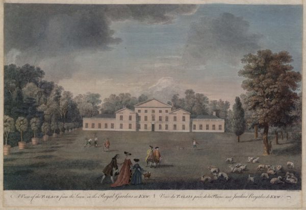 A View of the Palace from the Lawn, in the Royal Gardens at Kew