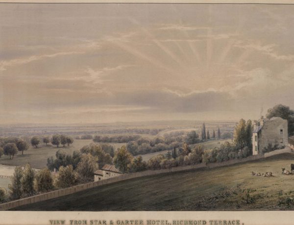 View from Star & Garter Hotel, Richmond Terrace