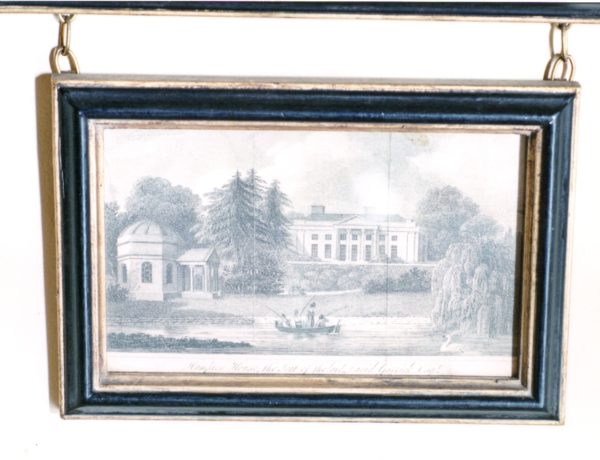Hampton House, the Seat of David Garrick Esq