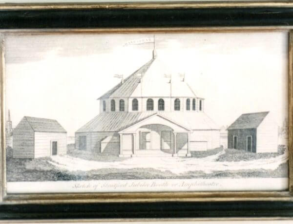 Sketch of Stratford Jubilee Booth or Amphitheatre