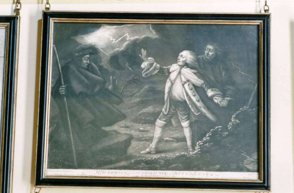 Mr Garrick in the Character of King Lear