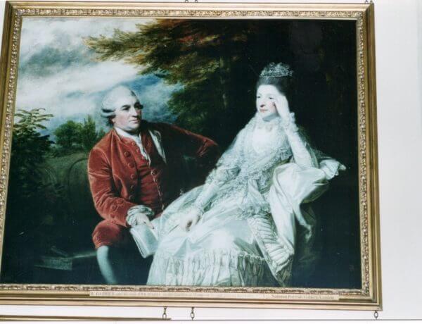 Garrick and his wife Eva Maria