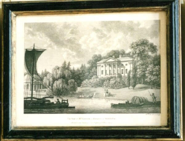 The Seat of Mrs Garrick at Hampton in Middlesex
