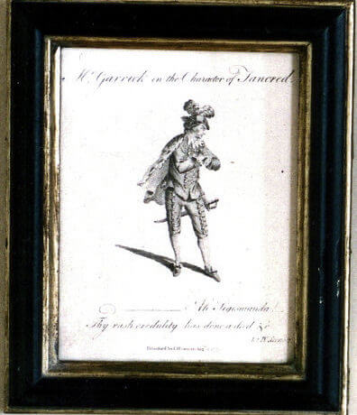 Garrick in the character of Tancred