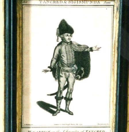 Mr Garrick in the Character of Tancred