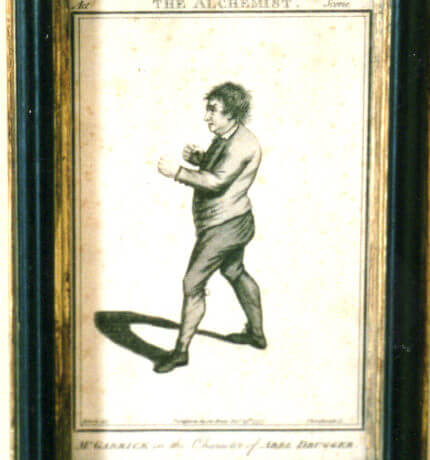 Mr Garrick as Abel Drugger