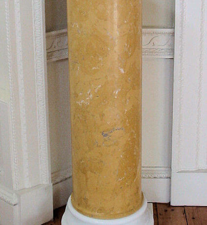 Scagliola Plinth for van Nost’s Bust of Garrick