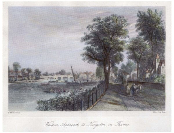 Western Approach to Kingston on Thames