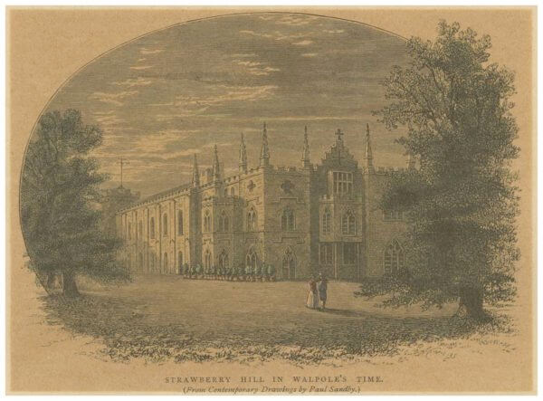 Strawberry Hill in Walpole’s time
